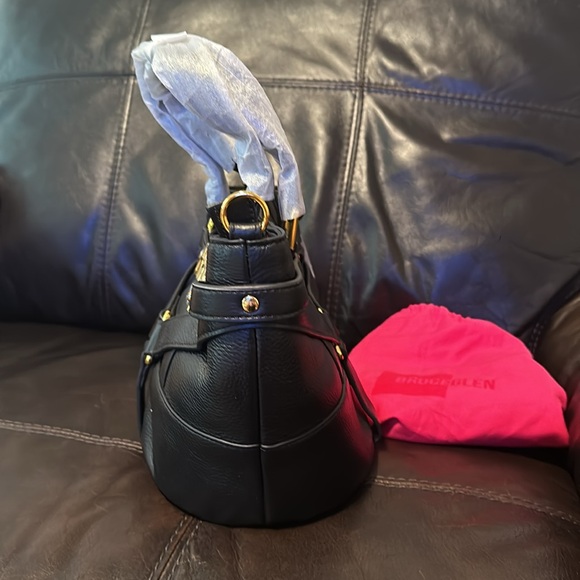 Bruceglen mini harness tote bag in black - NWT Retail $395 - Picture 3 of 15